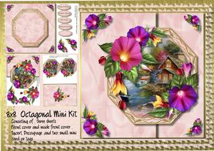 8x8 Octagonal Mini Kit Lovely Summer Scene