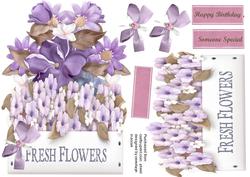 Lovely Over the Edge Fresh Flowers Lilac