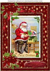 A4 Santa at the Workshop