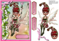 Beautiful Apple Blosson Fairy
