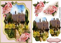 Beautiful Cottage with Edwardian Roses 