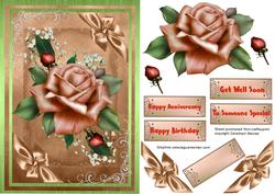 Beautiful Roses and Babys Breath