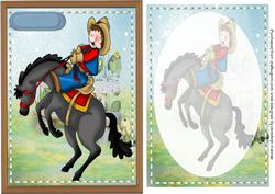 Lovekly Roundup Cowboy Card and Incert