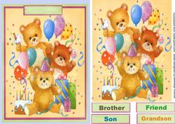 Lovely Teddy Bears Birthday Party