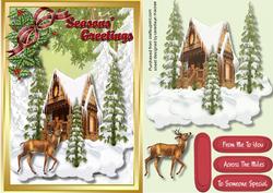 A5 Lovely Christmas Lo0dge in the Hills