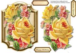 Beautiful Yellow Roses and Daisys, 