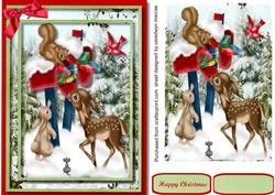 Animal Post for Christmas