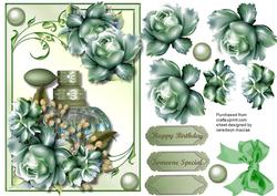 Beautiful Fragrance of Porceline Roses