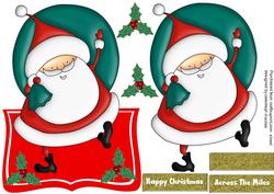 Over the Edge Jolly Happy Santa 
