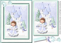 Lovely Snow Princes Card