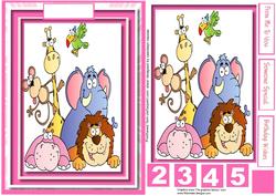 My Friends from the Zoo, ( Pink )