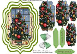 Lovely Pyramid Christmas Tree