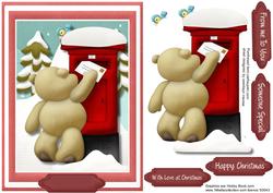 Ted Posting His Letter to Santa