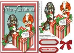 Two Little Puppies Can't Wait Till Christmas
