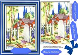 Ouick Card Through the Garden Gate