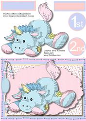 Lovely Unisex 1st and 2nd Birthday Card