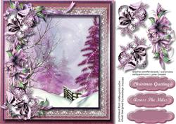 Beautiful 8x8 App Winter Scene 