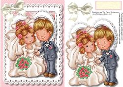 Cute Bride and Groom 