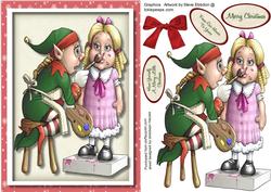 Santa's Little Helper Working