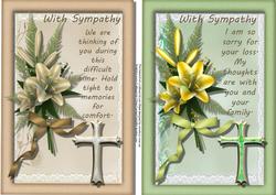 Two Lovely Sympathy Toppers