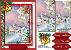 Lovely Christmas Vintage Village