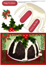 The Christmas Puddins Made .