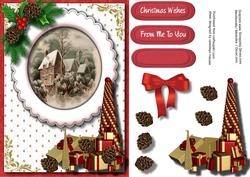Lovely Winters Christmas Scene