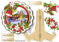 Beautiful Plate with Christmas Scene 