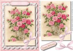 Gorgeous Vase of Mixed Roses
