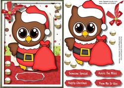 Little Owl and His Santa Sack