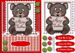 Lovely Christmas Bear
