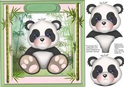 Lovely Cute Bamboo Loving Baby Panda