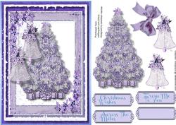 Contemporary Lilac Christmas Tree