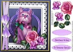 Beautiful Sugarplum Kitty 