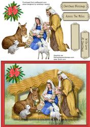 Beautiful Christmas Nativity Scene