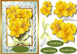 Beautiful Daffodils in Full Bloom