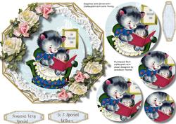 Lovely Octagonal Mother's Day Card