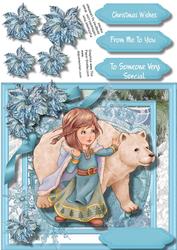 Beautiful Princess Andthe Pola Bear