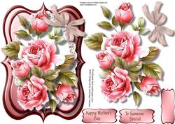 Lovely Pink Roses for Mother's Day or Birthday's
