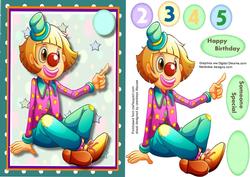 Lovely Clown Among the Stars.