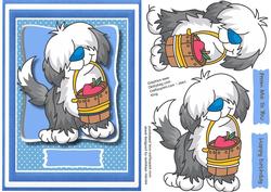 Hot Doggity Dog and His Basket of Apples