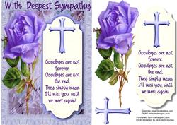 Sympathy, Goodbyes Are Not Forever