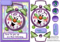 Time to Get Up It's Your Birthday