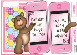 Over the Edge , Birthday Bear Hugs to You