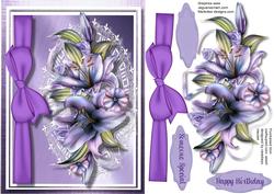 Beautifl Lilac Winter Lillies