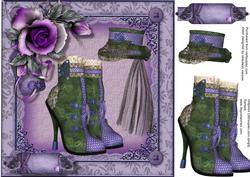 Lovely Funky Shoes and Hat