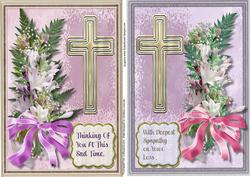 Two Beautiful Sympathy Toppers
