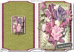 Print, Cut, and Fold , Beautiful Birthday Wishes