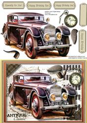 Beautiful Antique Classic on the Road