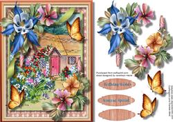 Beautiful Rose Cottage and Butterfly's